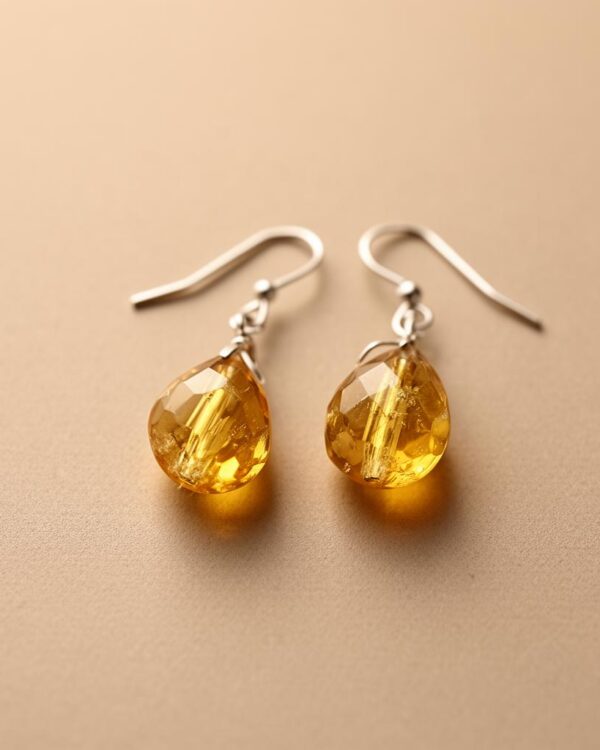Citrine Drop Earrings