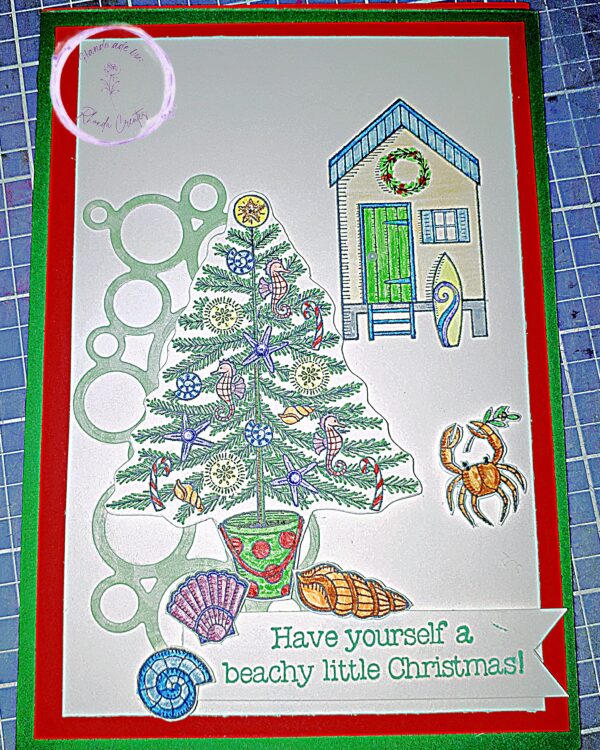 Beachy Christmas Tree & Hut