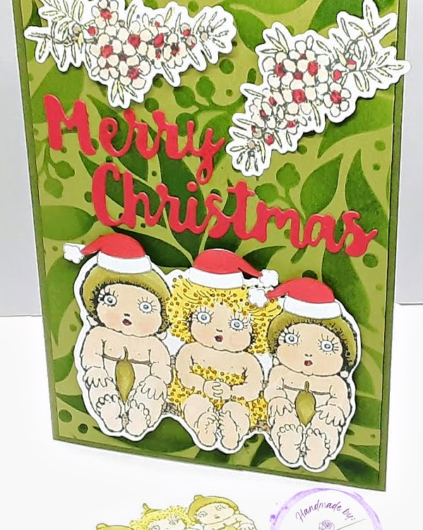 Christmas Babies, Stencilled