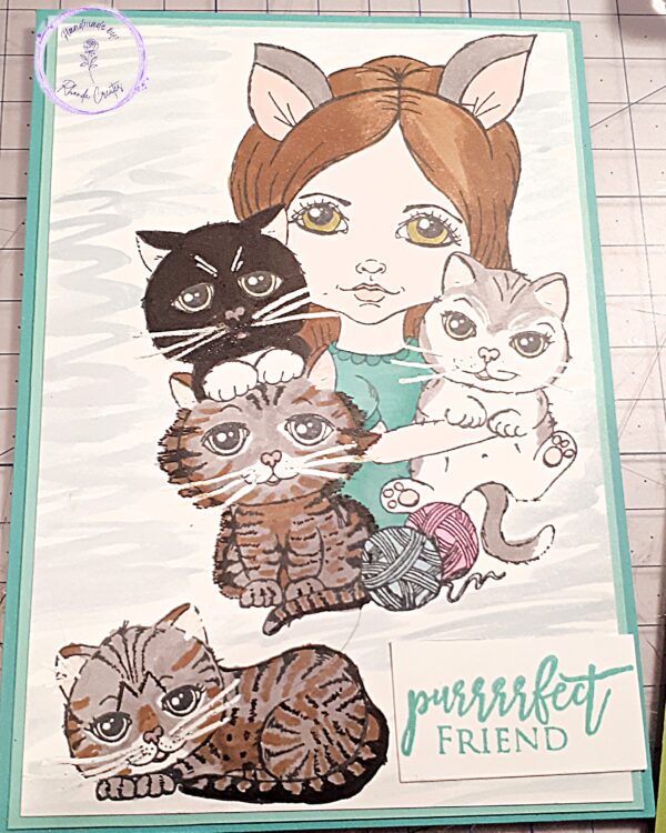 Girl Cat Lady