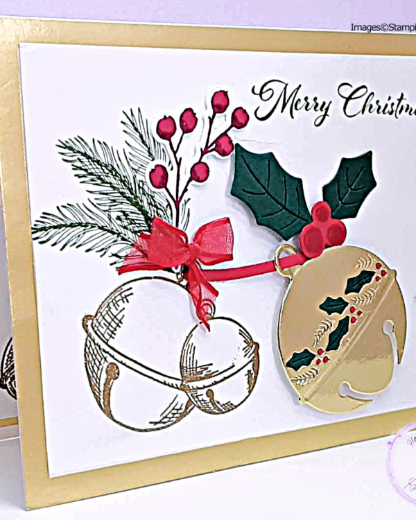 Gold Christmas Bells