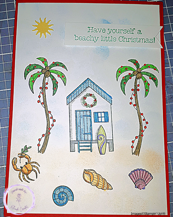 Palm Tree Beach Hut