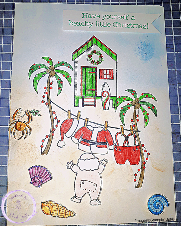 Santa's Beach Clothesline